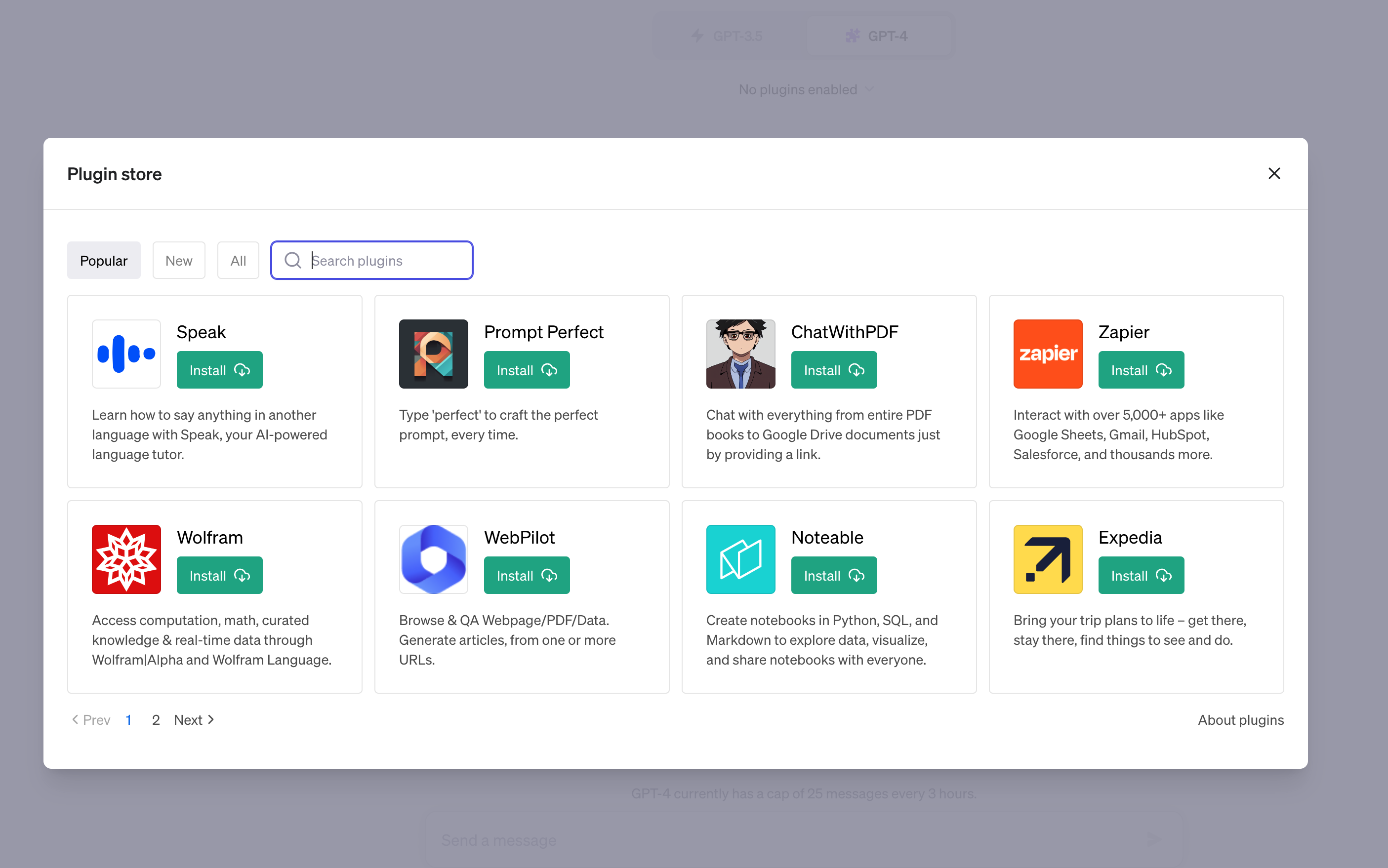 ChatGPT plugins announcement