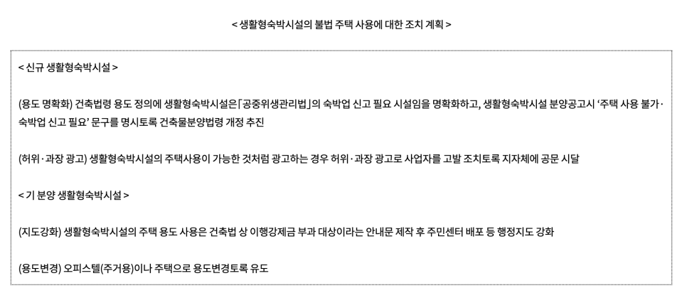 출처 : 국토교통부 보도자료 「건축법 시행령」 등 개정안 입법・행정예고