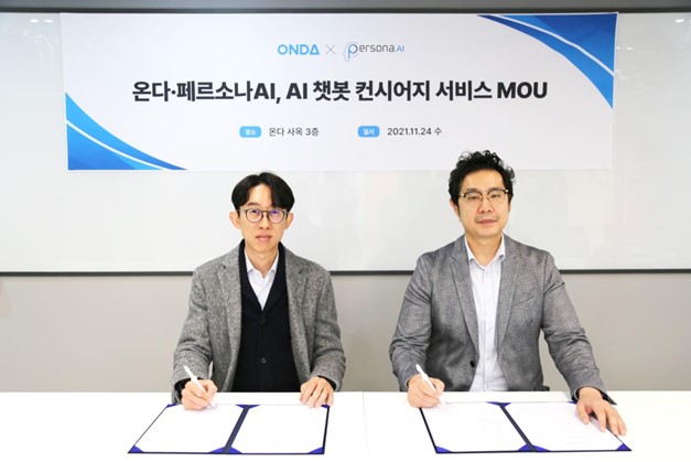 ONDA and Persona AI Sign MOU for AI Chatbot Concierge Service
