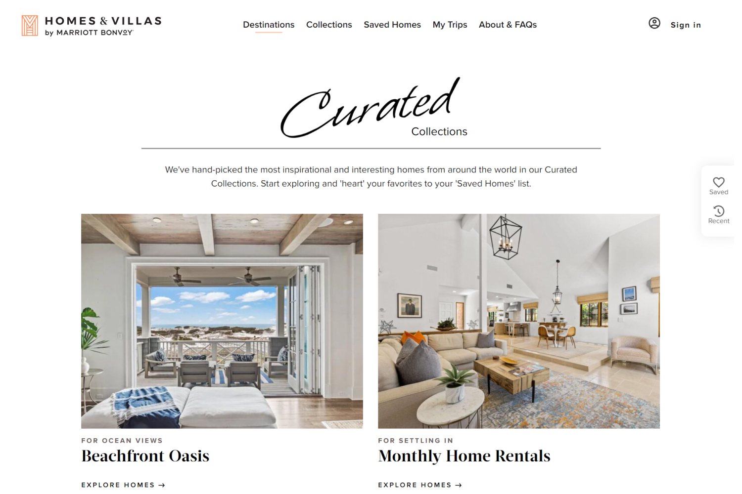 [Image 1] Homes & Villas by Marriott Bonvoy 'Curated Collections'