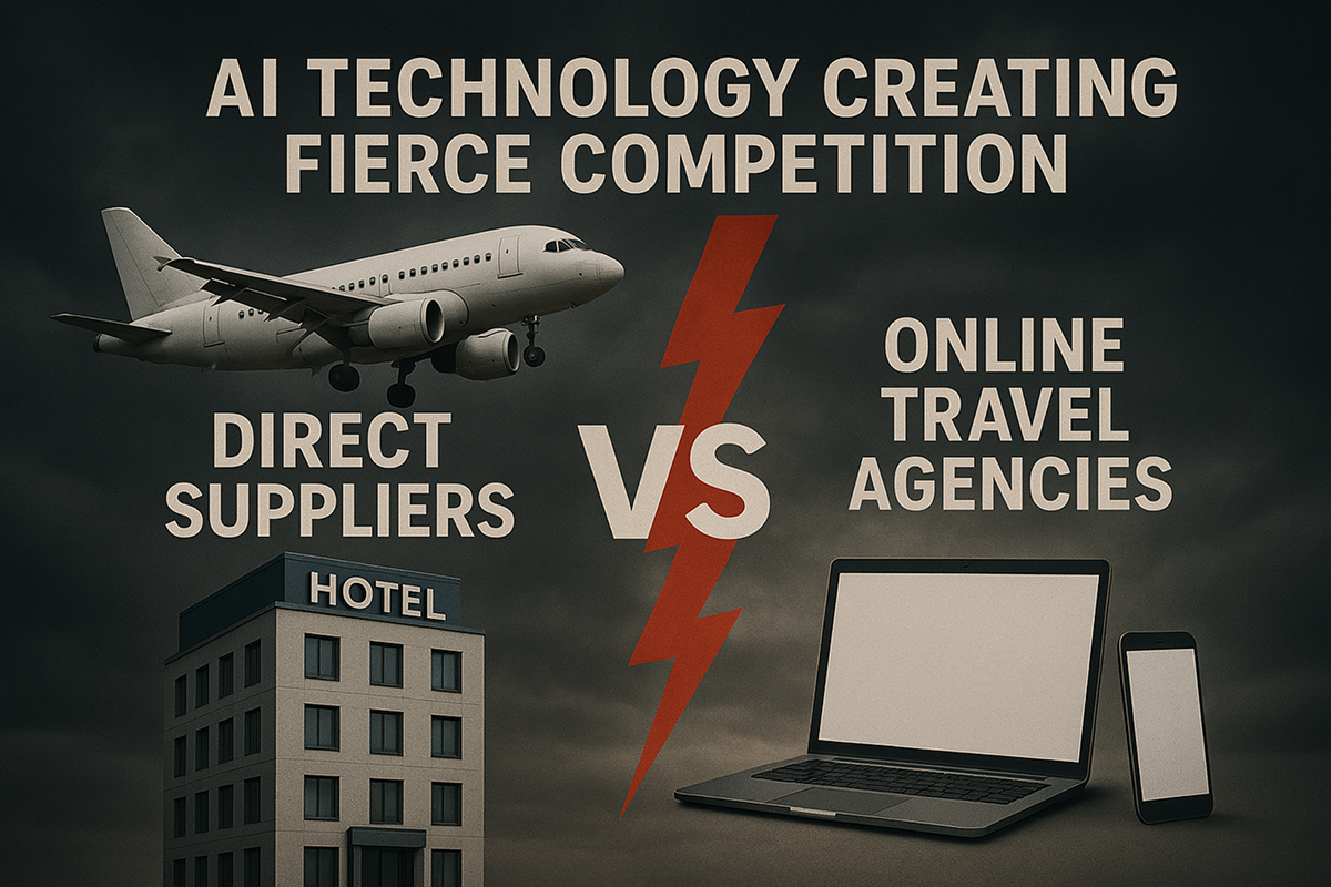 AI Era Power Struggle: Airlines & Hotels vs. OTAs